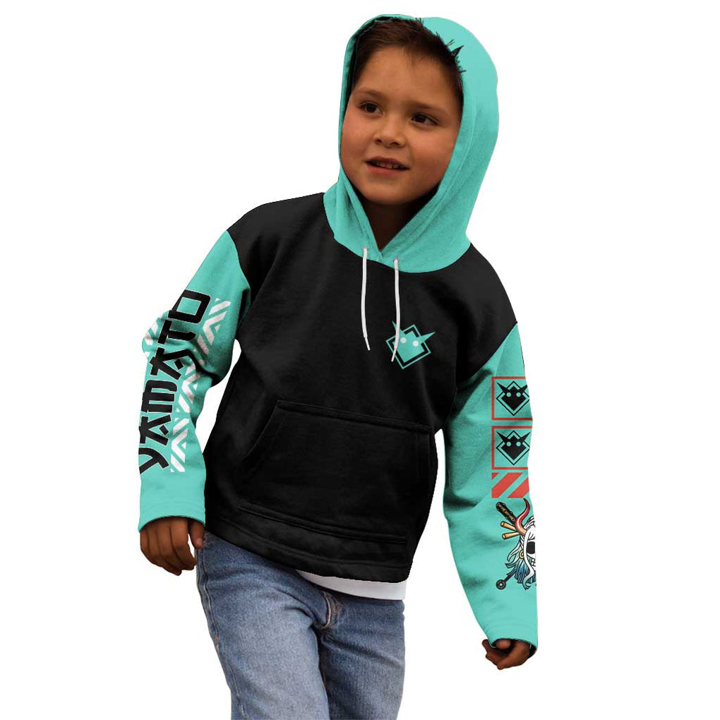 Yamato V3 One Piece Kid Hoodie Abtract Style