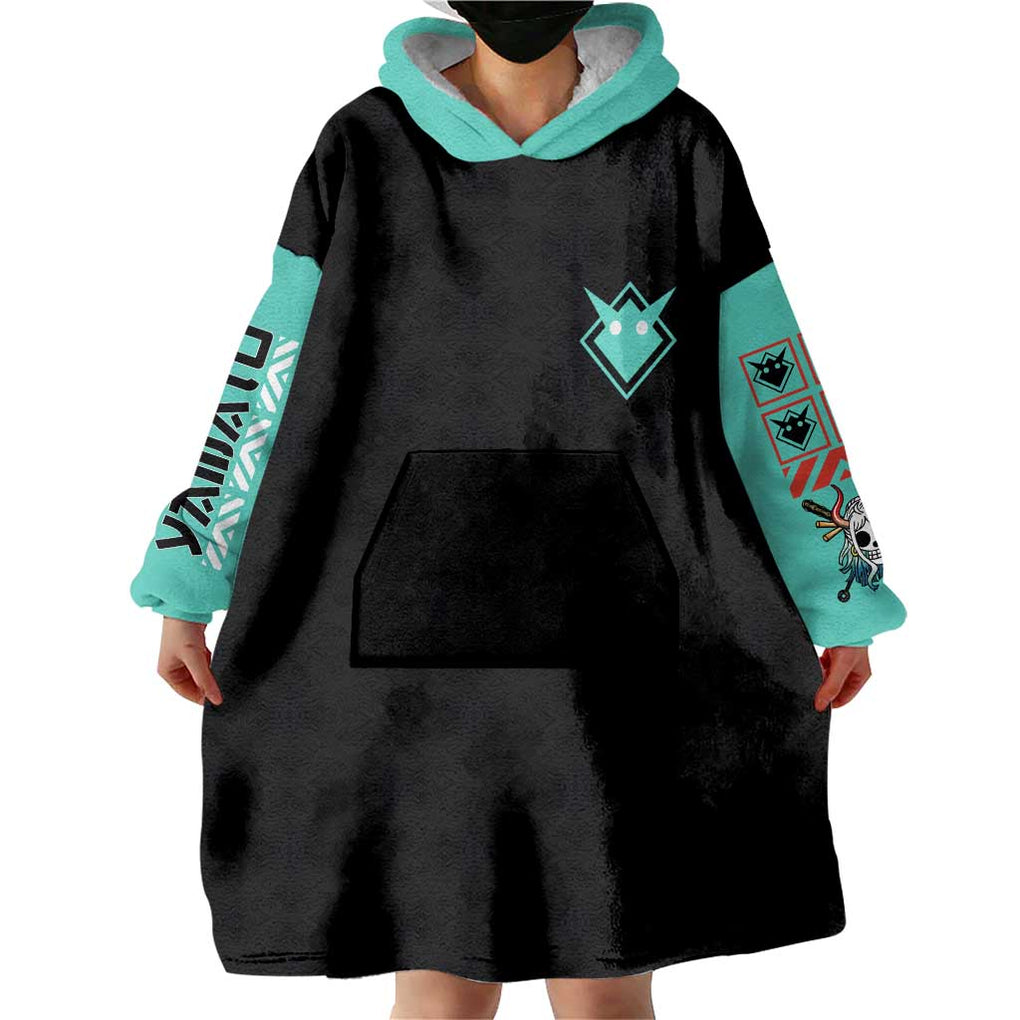 Yamato V3 One Piece Wearable Blanket Hoodie Abtract Style