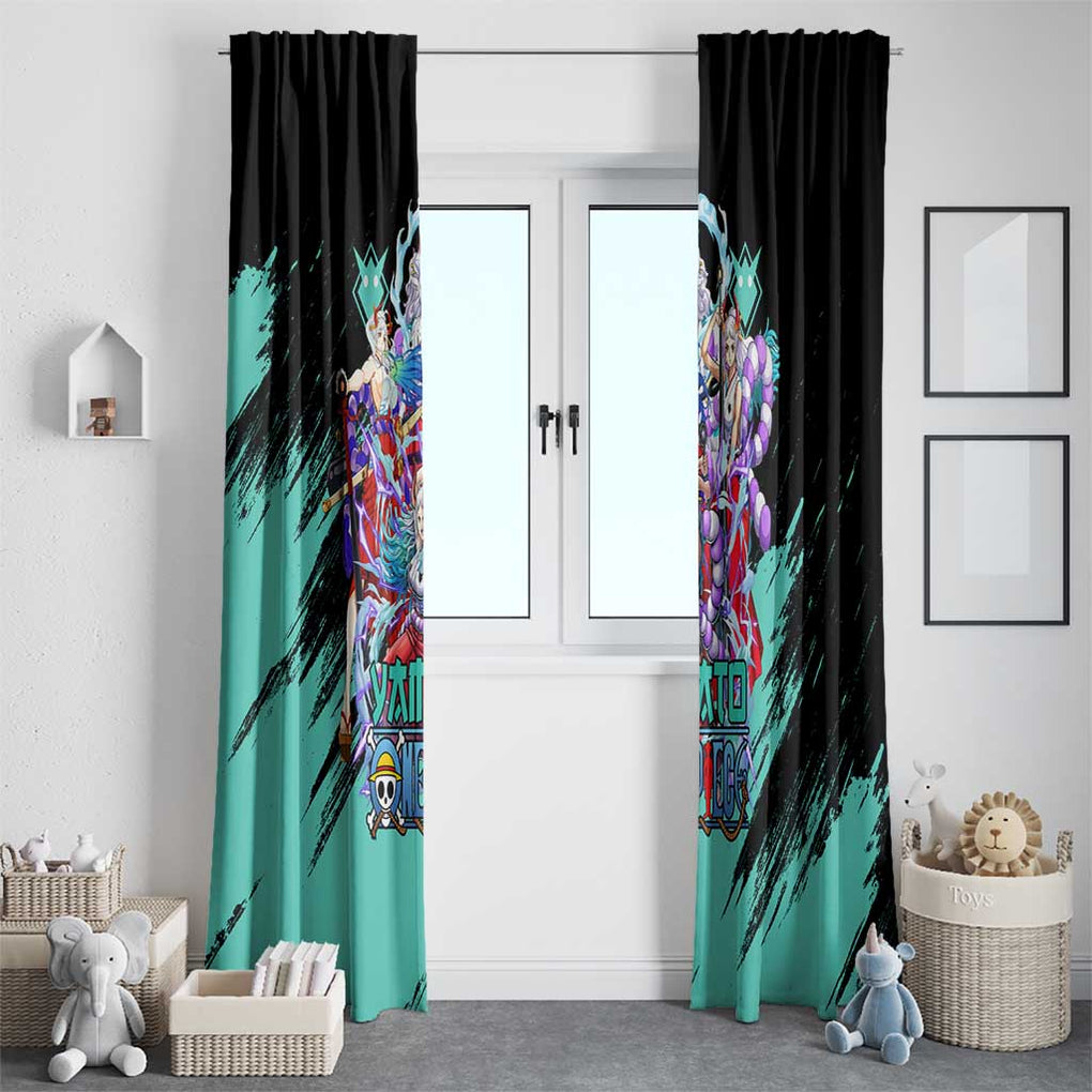 Yamato V3 One Piece Window Curtain Abtract Style