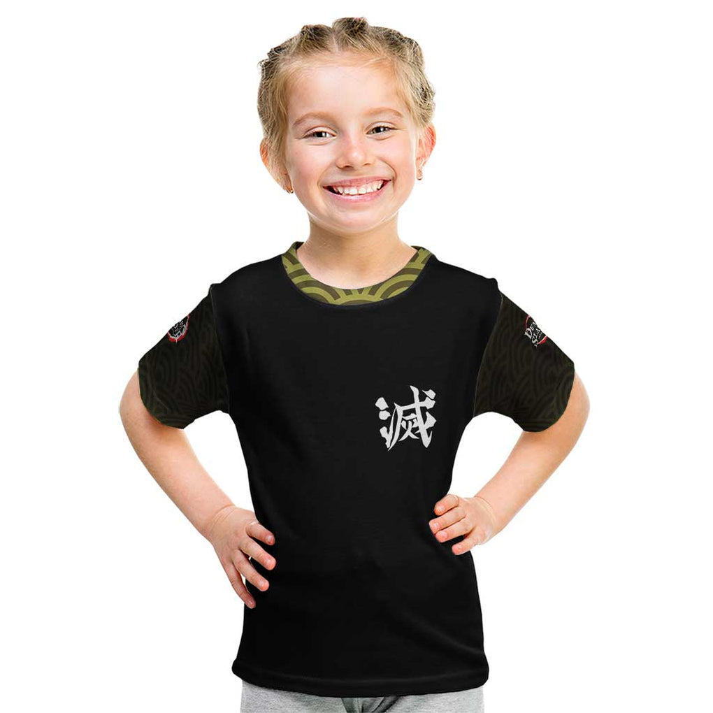Gyomei Himejima - Kimesu No Yaiba Kid T Shirt Japan Anime Style