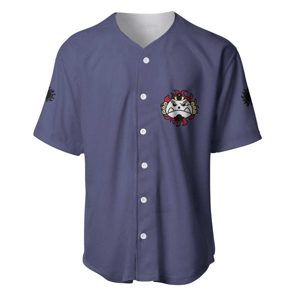 Jinbei One Piece Baseball Jersey Anime Style