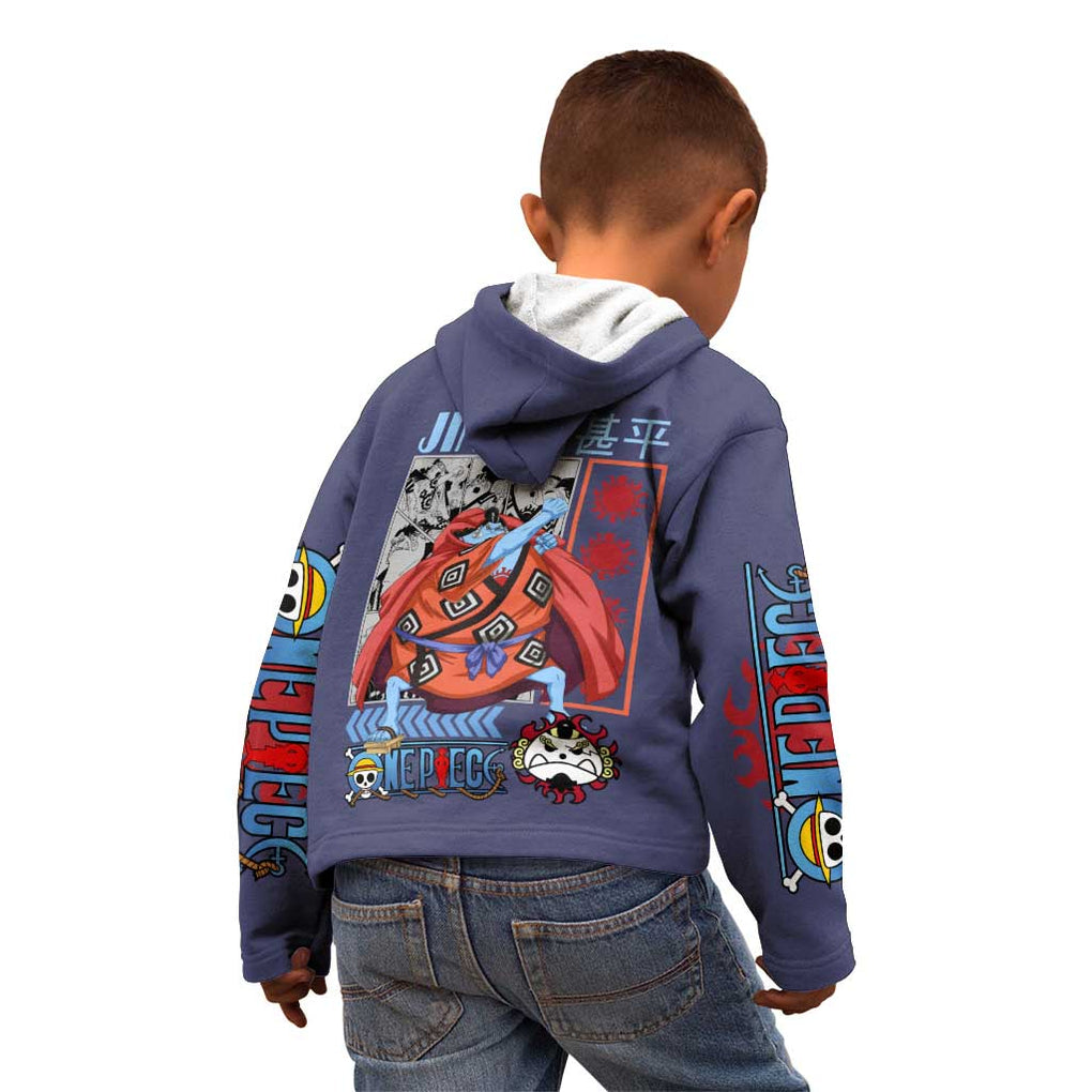 Jinbei One Piece Kid Hoodie Anime Style