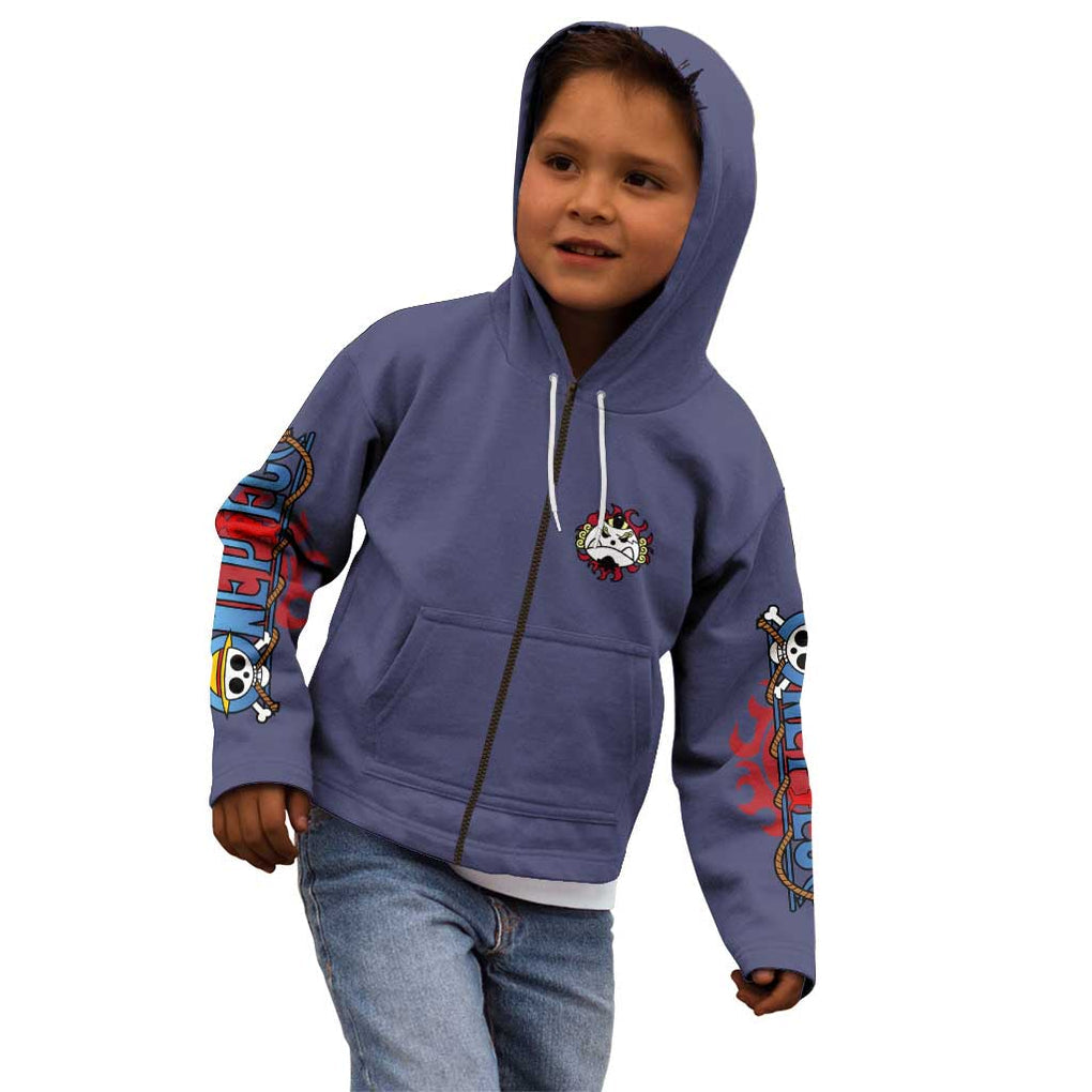 Jinbei One Piece Kid Hoodie Anime Style