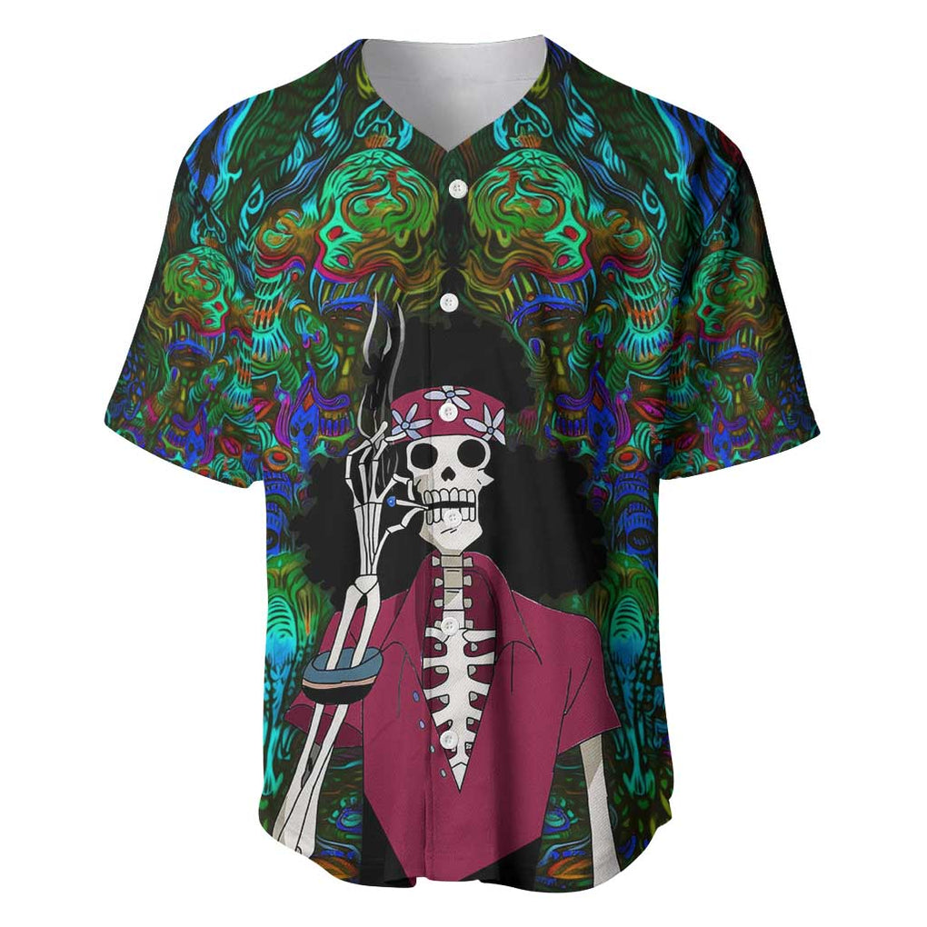 Hippie Trip Brook One Piece Baseball Jersey Anime Mix Trippy Style