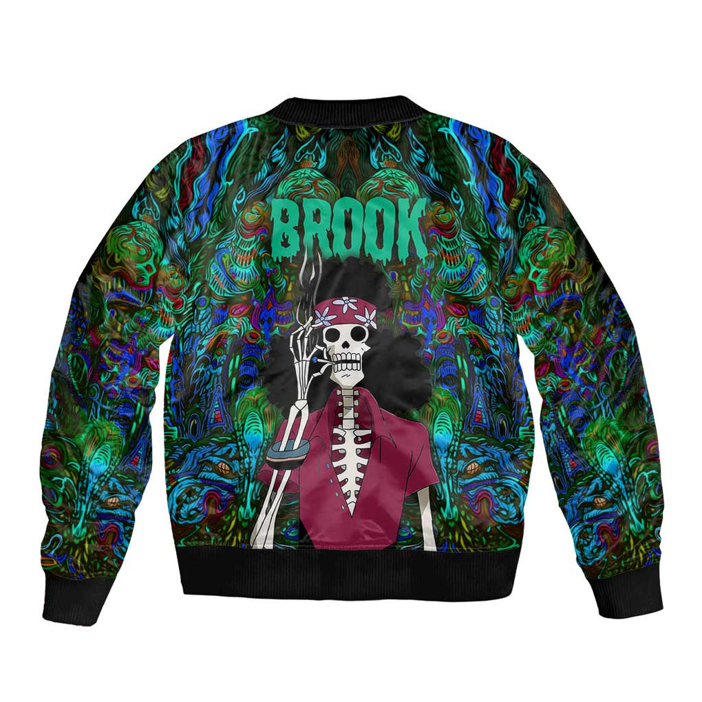 Hippie Trip Brook One Piece Bomber Jacket Anime Mix Trippy Style
