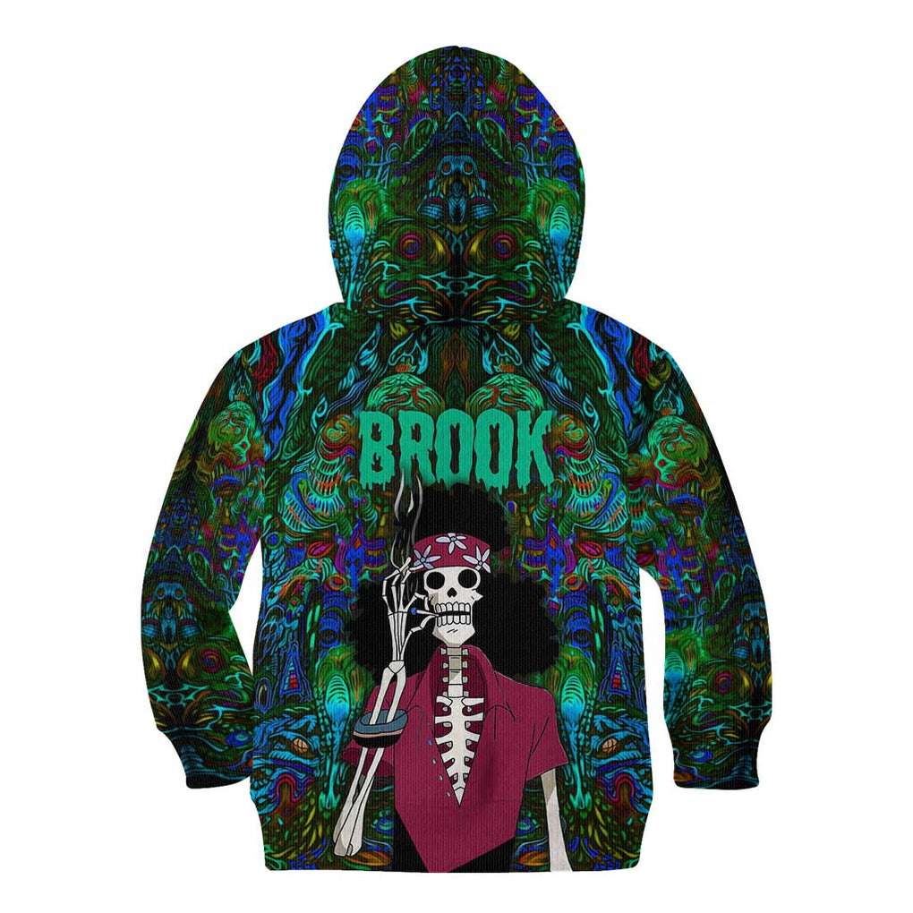 Hippie Trip Brook One Piece Kid Hoodie Anime Mix Trippy Style