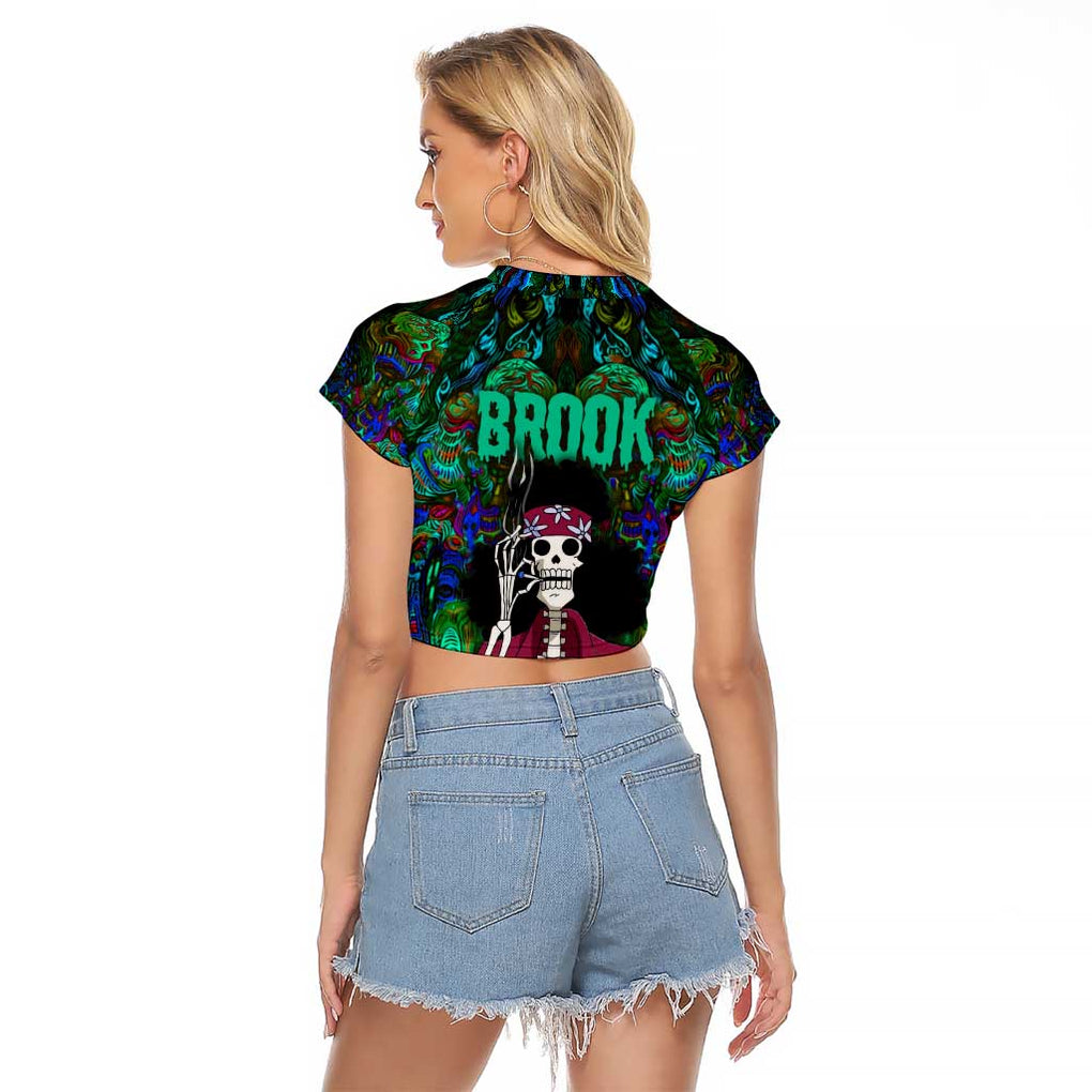 Hippie Trip Brook One Piece Raglan Cropped T Shirt Anime Mix Trippy Style