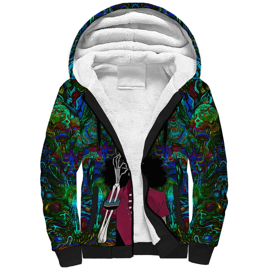 Hippie Trip Brook One Piece Sherpa Hoodie Anime Mix Trippy Style