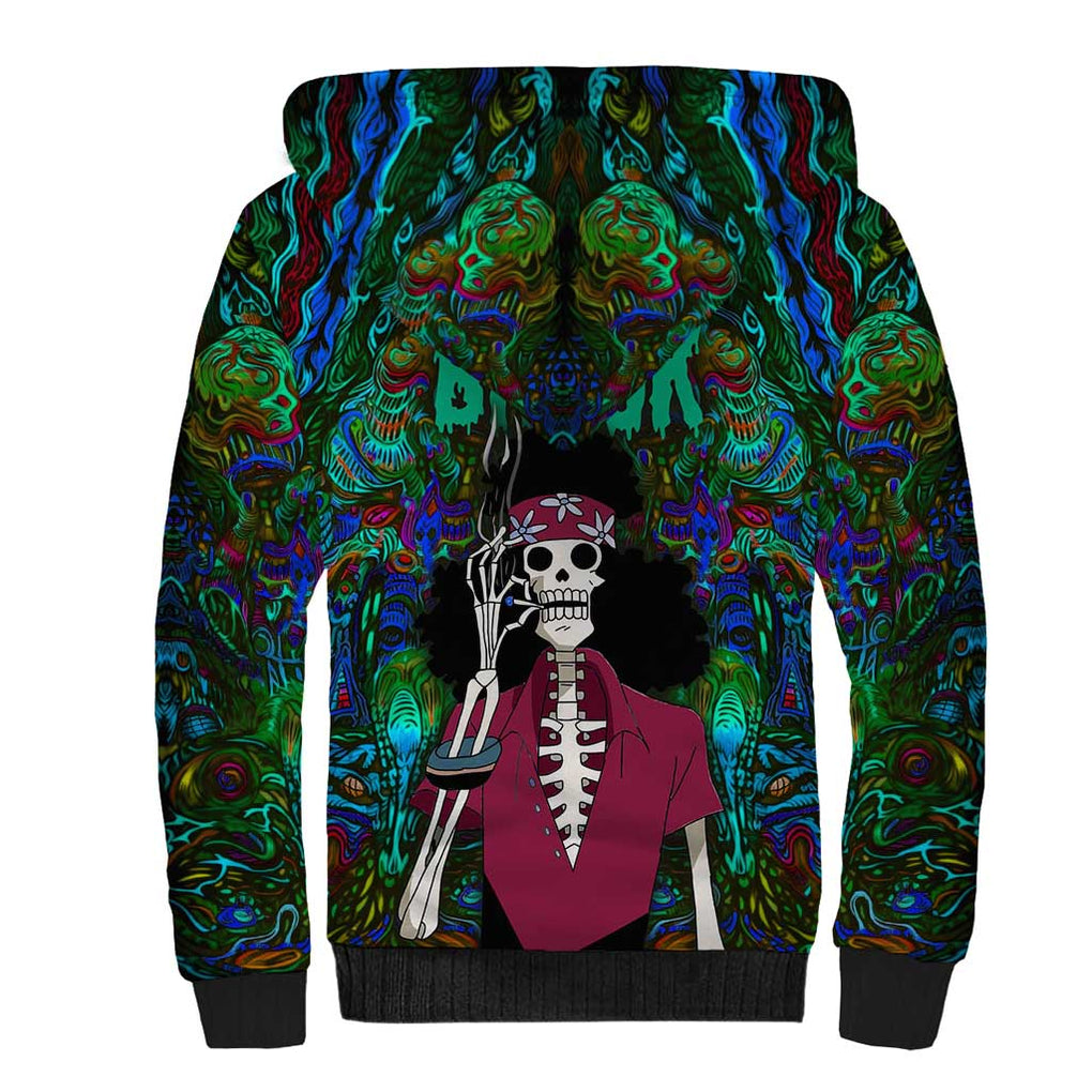 Hippie Trip Brook One Piece Sherpa Hoodie Anime Mix Trippy Style