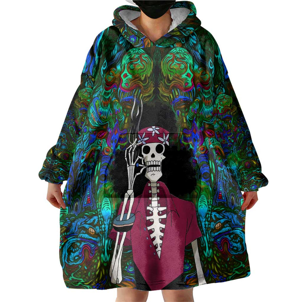 Hippie Trip Brook One Piece Wearable Blanket Hoodie Anime Mix Trippy Style