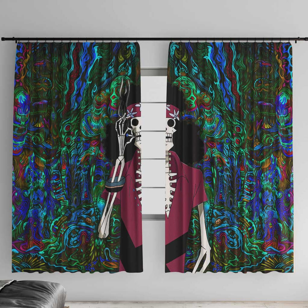 Hippie Trip Brook One Piece Window Curtain Anime Mix Trippy Style