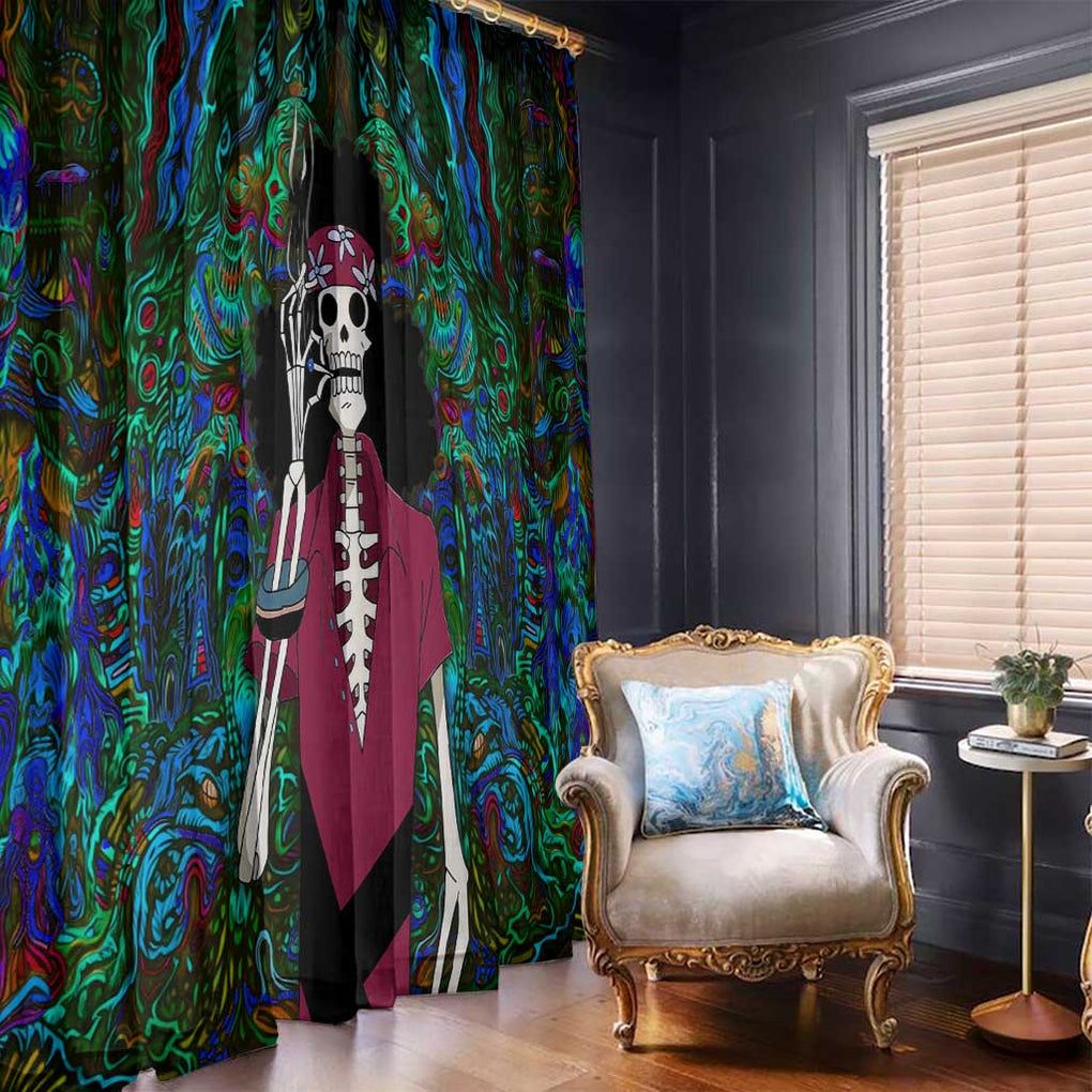 Hippie Trip Brook One Piece Window Curtain Anime Mix Trippy Style