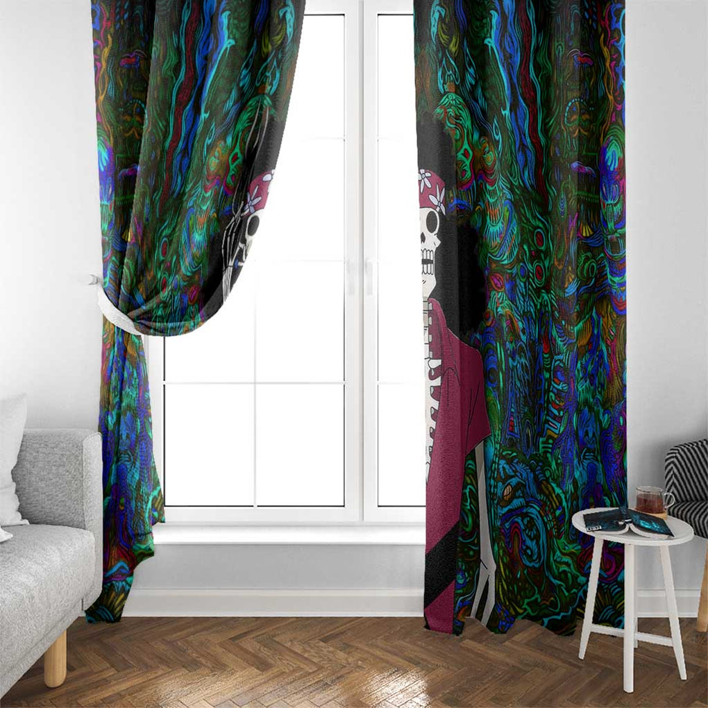 Hippie Trip Brook One Piece Window Curtain Anime Mix Trippy Style