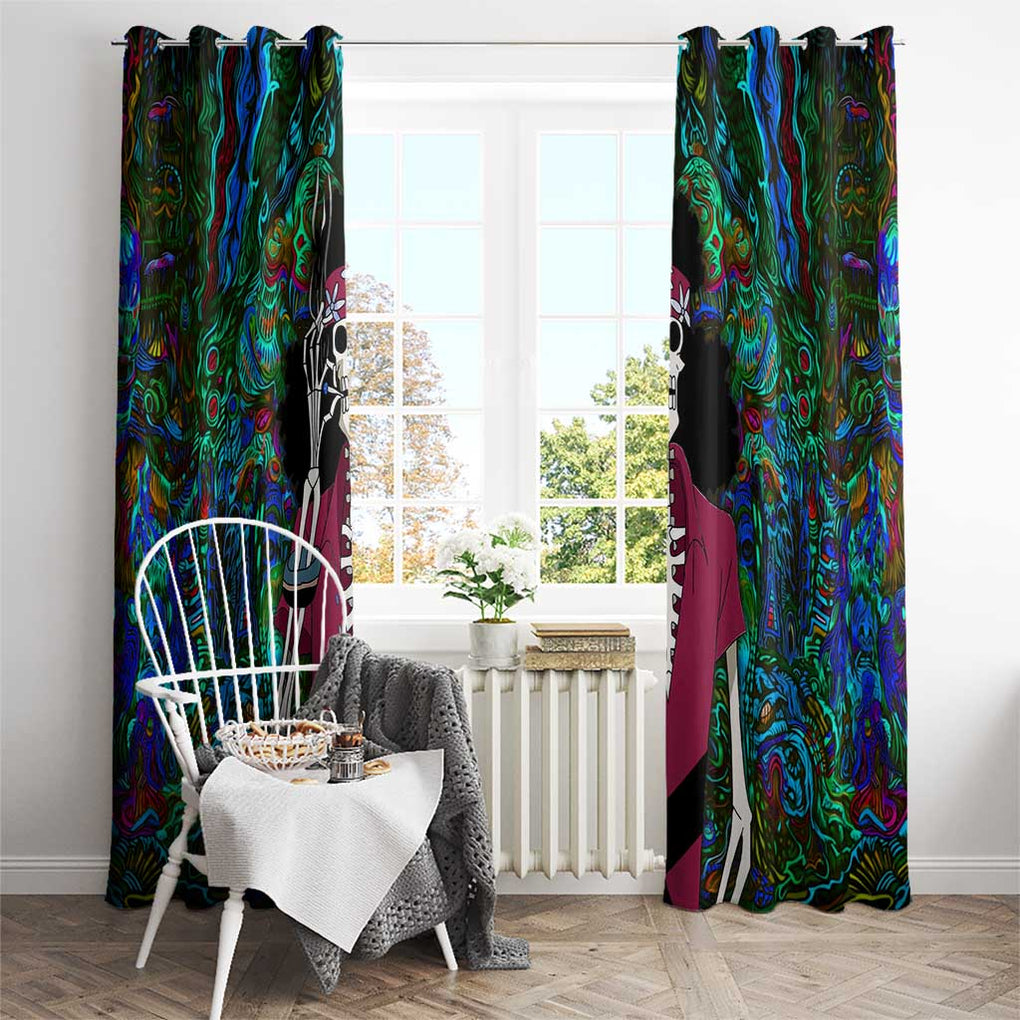 Hippie Trip Brook One Piece Window Curtain Anime Mix Trippy Style