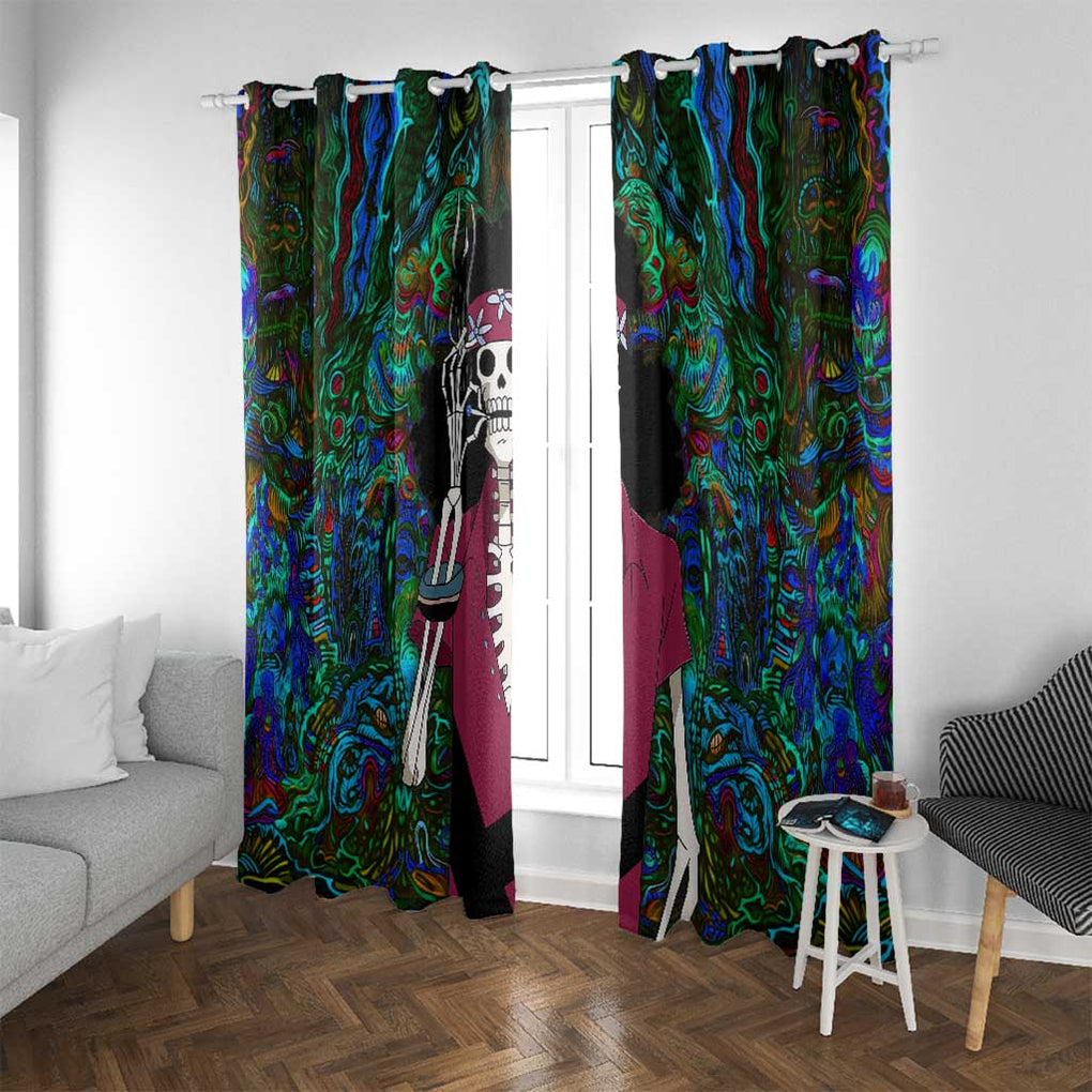 Hippie Trip Brook One Piece Window Curtain Anime Mix Trippy Style