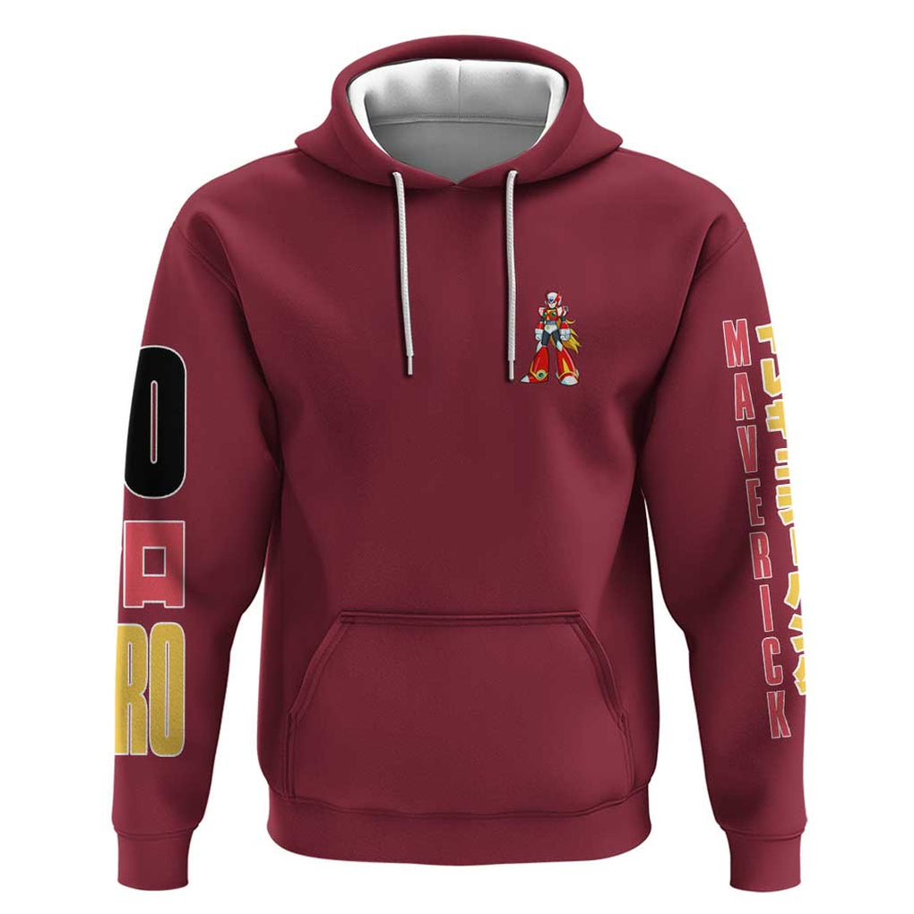Zero Mega Man Hoodie Anime Style