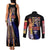Shanks V2 One Piece Couples Matching Tank Maxi Dress and Long Sleeve Button Shirt Anime Style