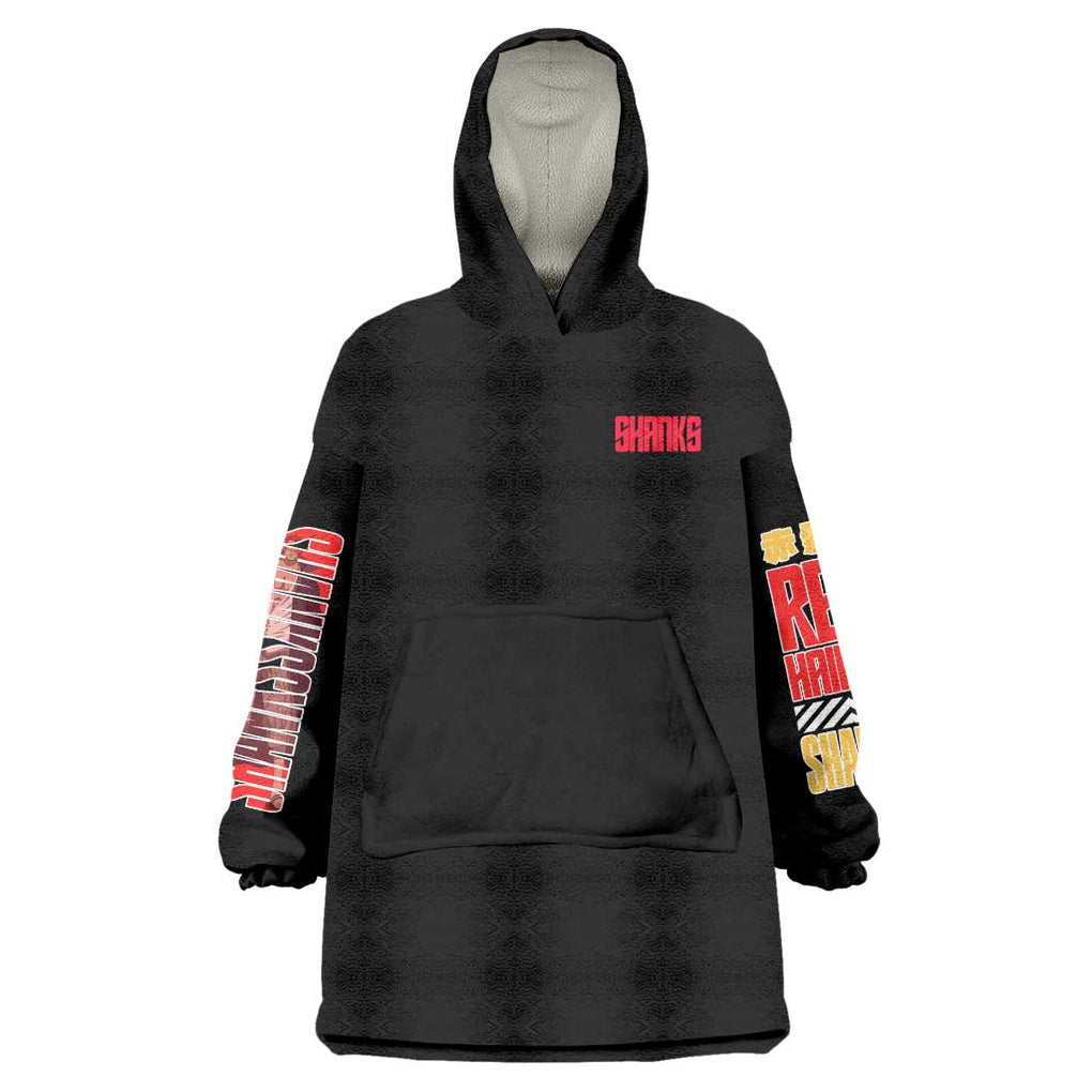 Shanks V2 One Piece Wearable Blanket Hoodie Anime Style