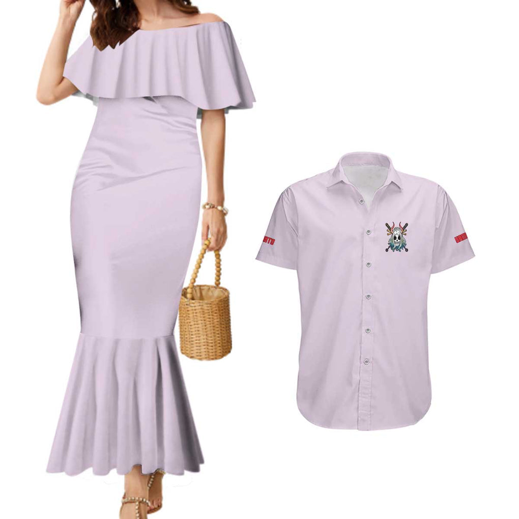 Yamato V2 One Piece Couples Matching Mermaid Dress and Hawaiian Shirt Anime Style
