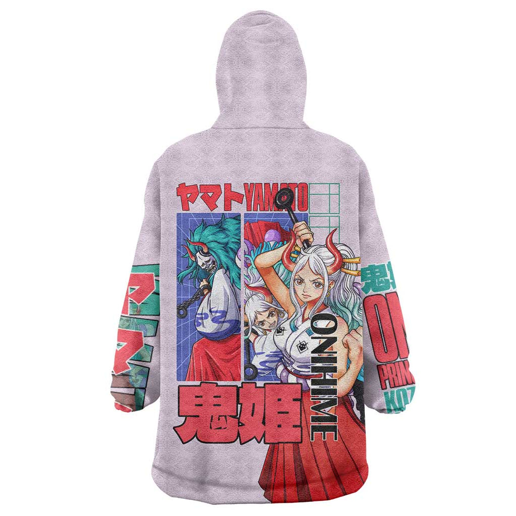 Yamato V2 One Piece Wearable Blanket Hoodie Anime Style