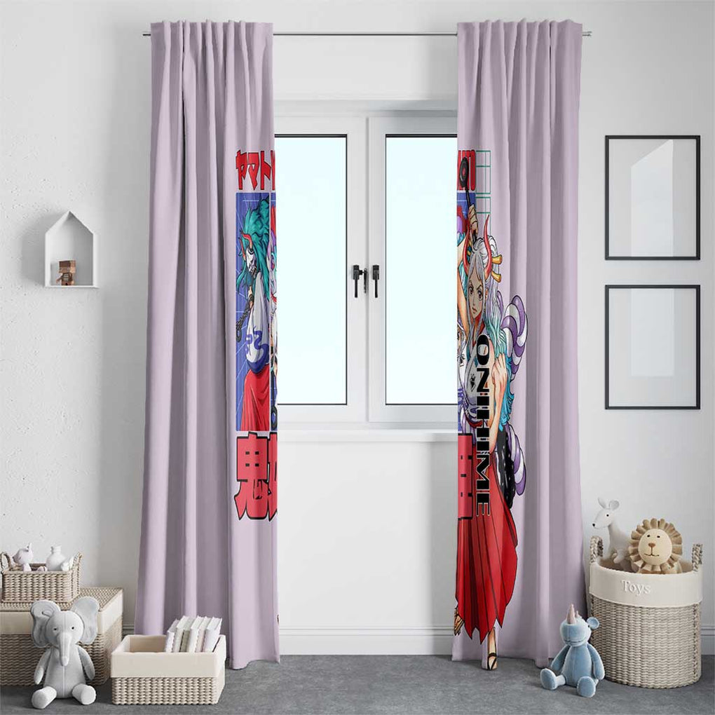 Yamato V2 One Piece Window Curtain Anime Style
