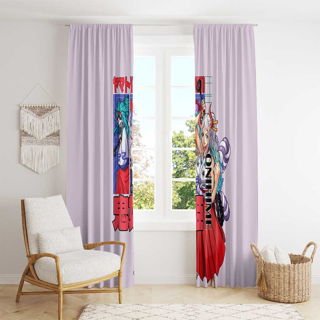 Yamato V2 One Piece Window Curtain Anime Style