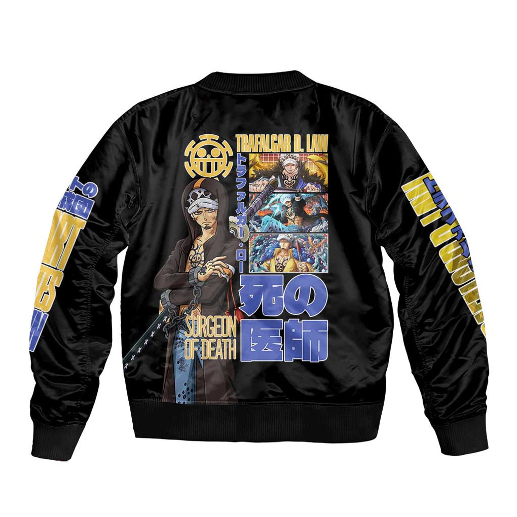 Trafalgar D. Law V3 One Piece Bomber Jacket Anime Style