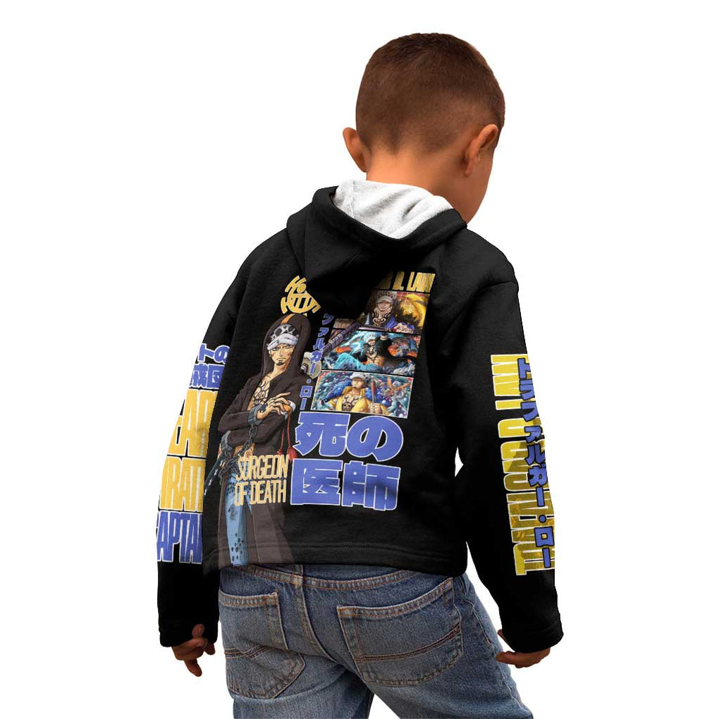Trafalgar D. Law V3 One Piece Kid Hoodie Anime Style