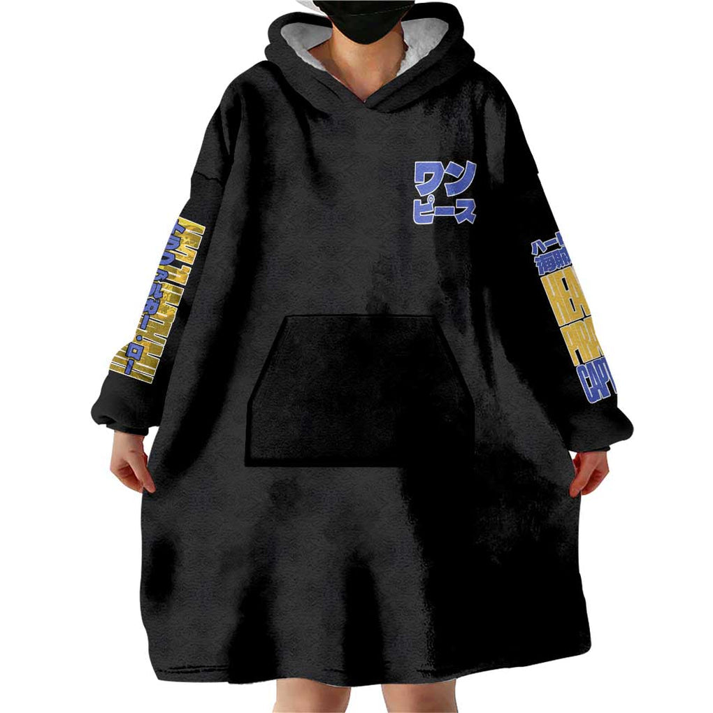 Trafalgar D. Law V3 One Piece Wearable Blanket Hoodie Anime Style