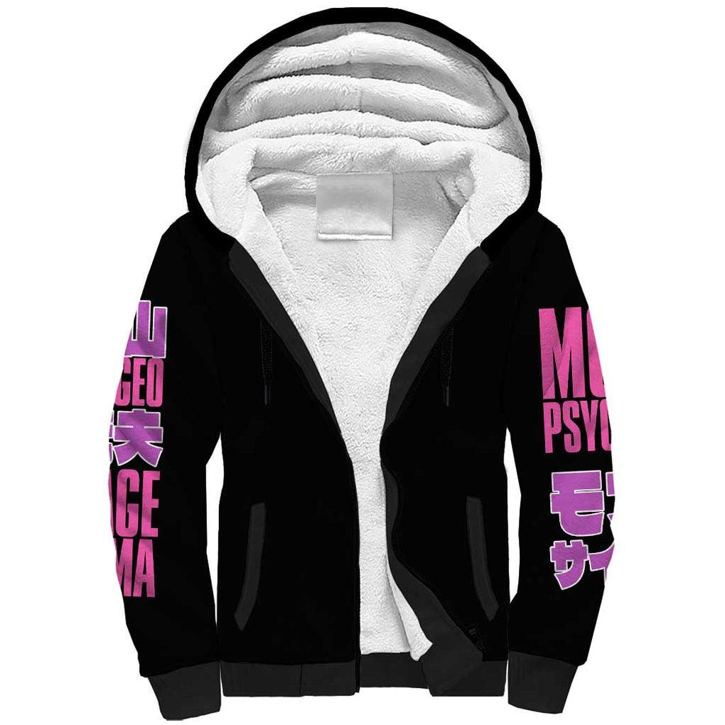 Shigeo Kageyama V3 Mob Psycho 100 Sherpa Hoodie Anime Style