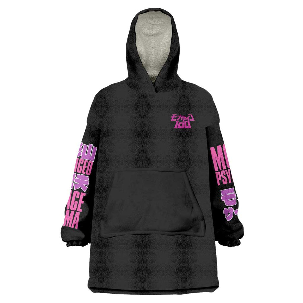 Shigeo Kageyama V3 Mob Psycho 100 Wearable Blanket Hoodie Anime Style