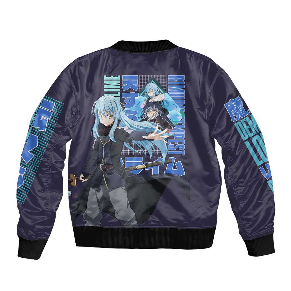 Rimuru Tempest V3 That Time I Got Reincarnated as a Slime Bomber Jacket Anime Style