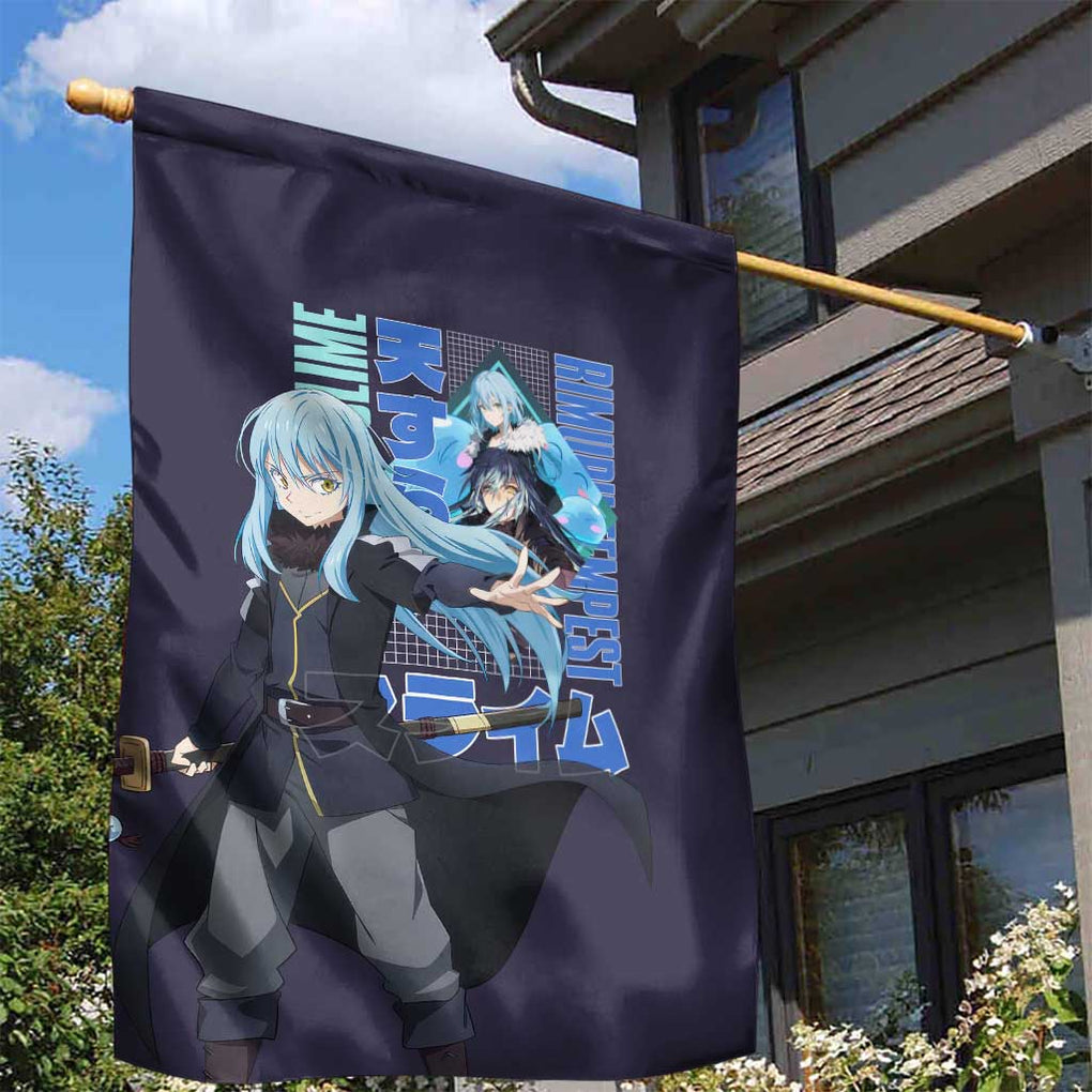 Rimuru Tempest V3 That Time I Got Reincarnated as a Slime Garden Flag Anime Style