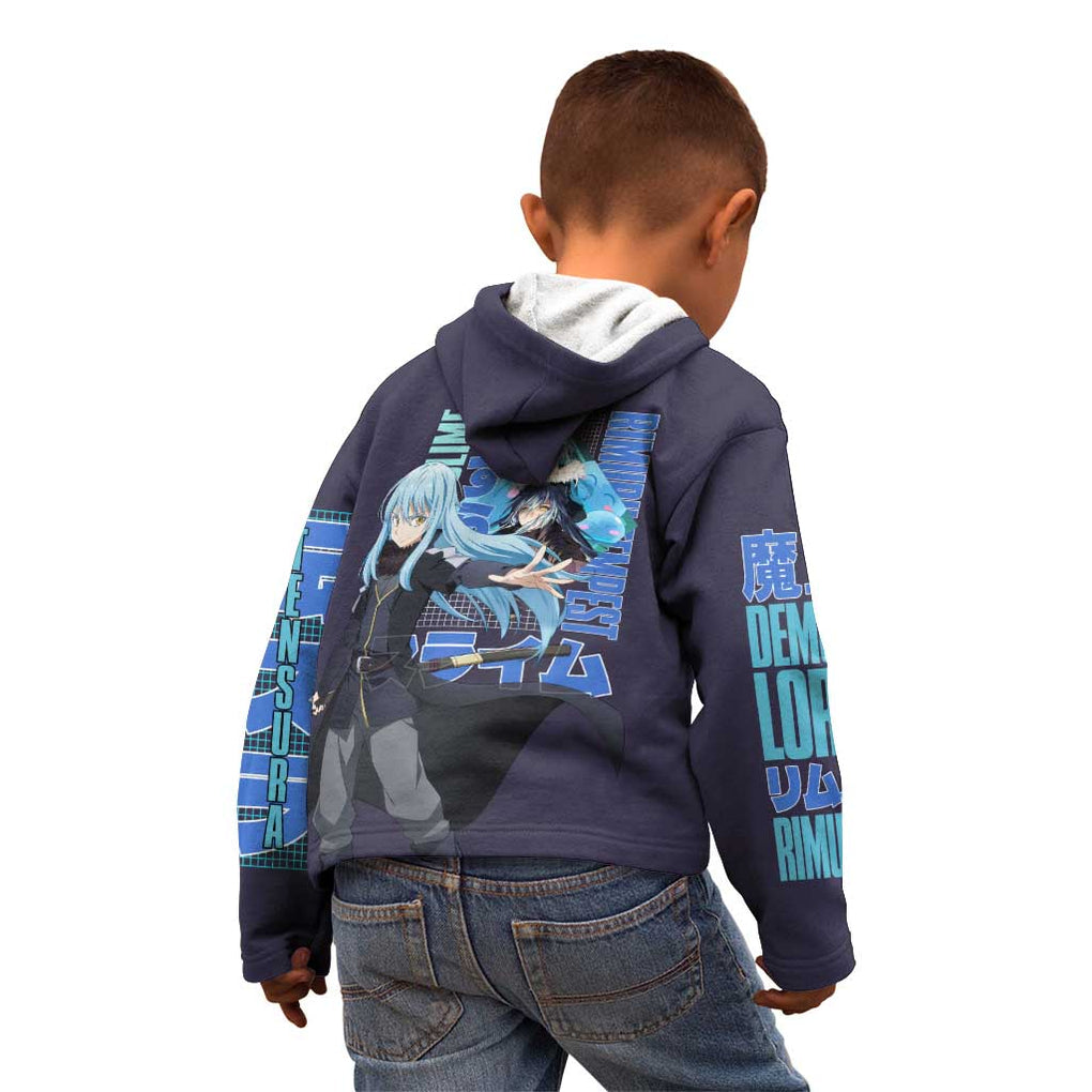 Rimuru Tempest V3 That Time I Got Reincarnated as a Slime Kid Hoodie Anime Style