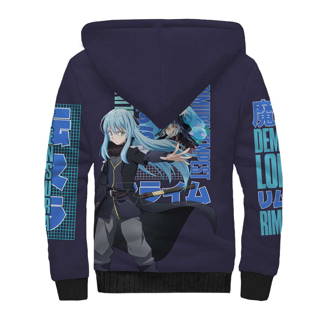 Rimuru Tempest V3 That Time I Got Reincarnated as a Slime Sherpa Hoodie Anime Style