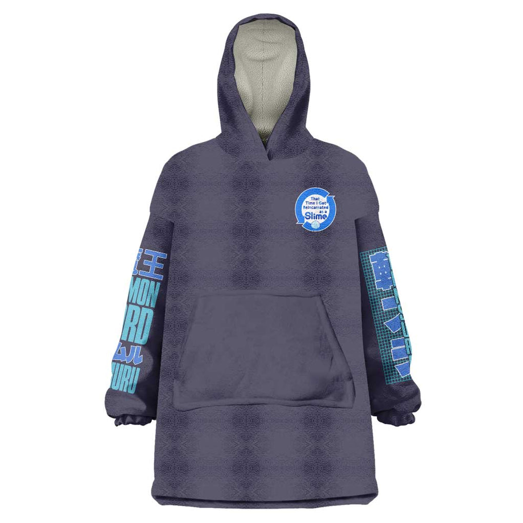 Rimuru Tempest V3 That Time I Got Reincarnated as a Slime Wearable Blanket Hoodie Anime Style