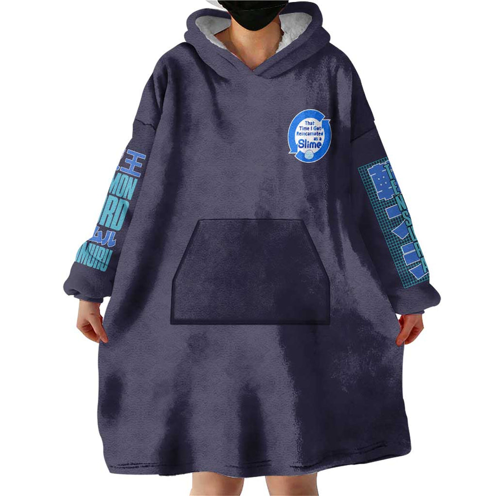 Rimuru Tempest V3 That Time I Got Reincarnated as a Slime Wearable Blanket Hoodie Anime Style