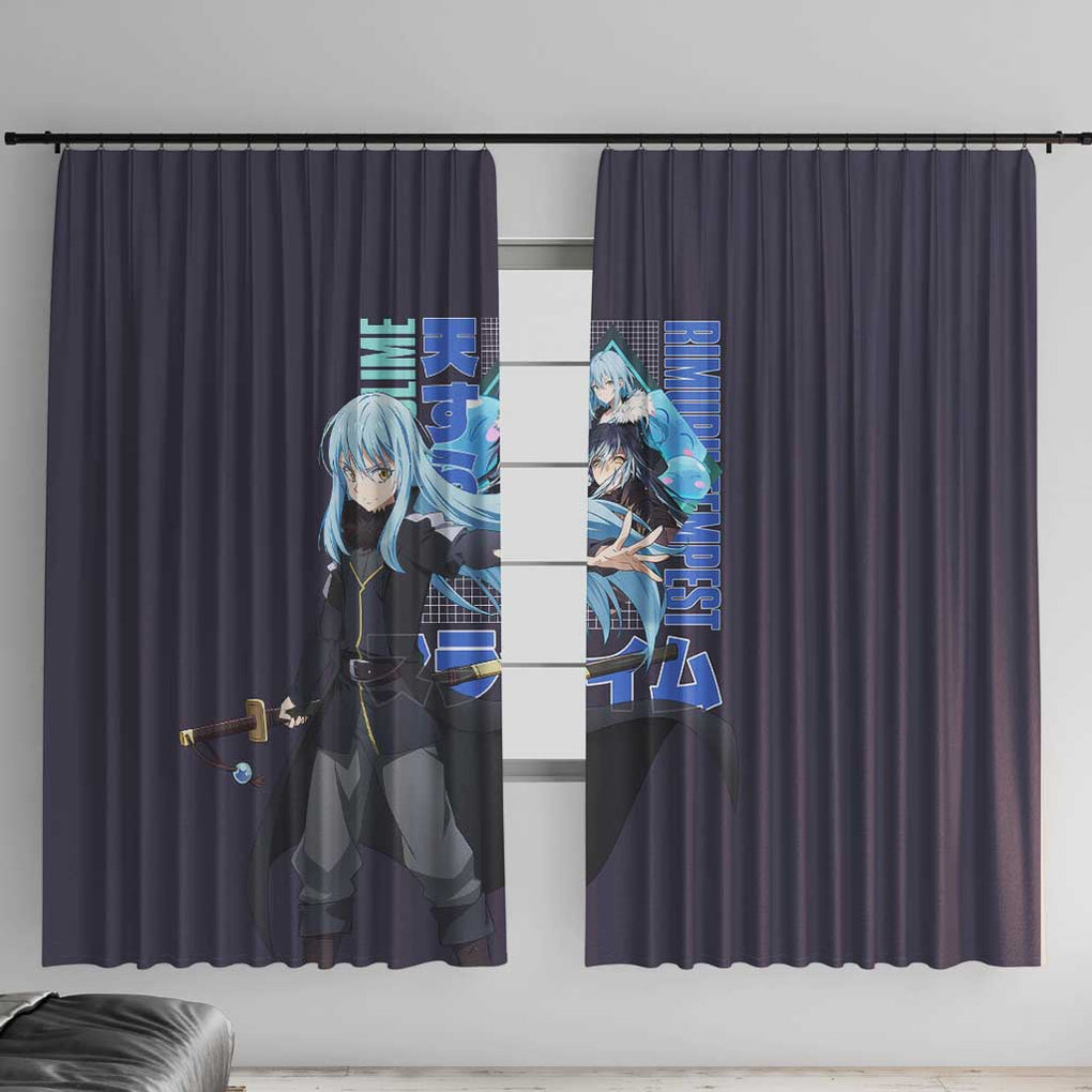 Rimuru Tempest V3 That Time I Got Reincarnated as a Slime Window Curtain Anime Style