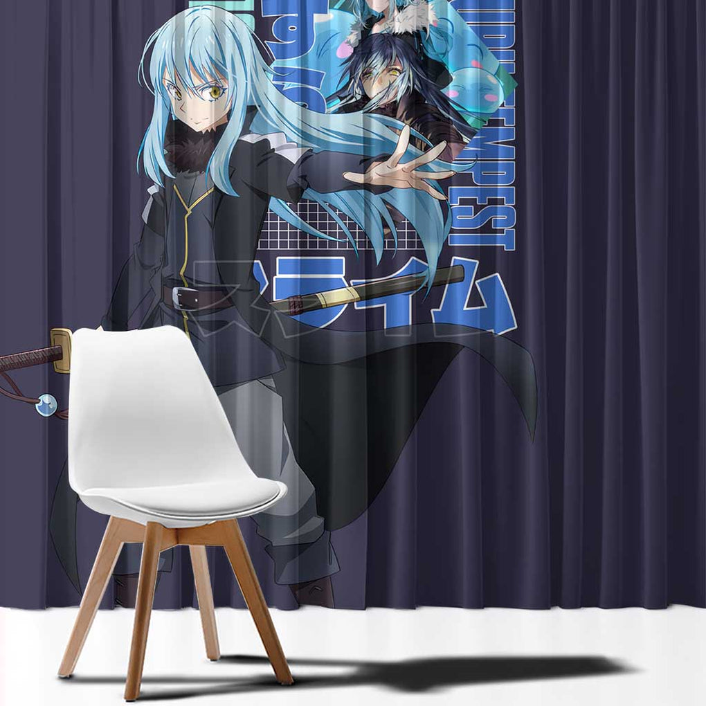 Rimuru Tempest V3 That Time I Got Reincarnated as a Slime Window Curtain Anime Style