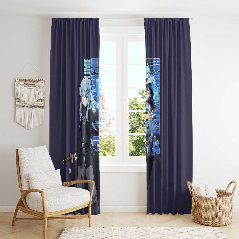Rimuru Tempest V3 That Time I Got Reincarnated as a Slime Window Curtain Anime Style