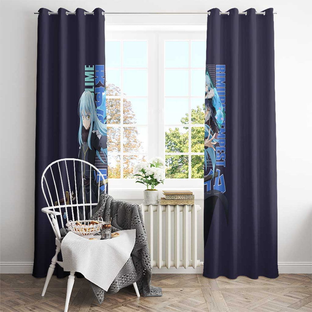 Rimuru Tempest V3 That Time I Got Reincarnated as a Slime Window Curtain Anime Style