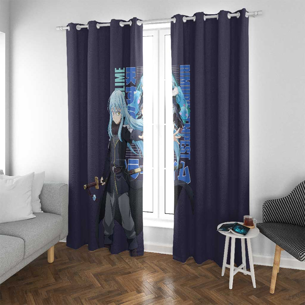 Rimuru Tempest V3 That Time I Got Reincarnated as a Slime Window Curtain Anime Style