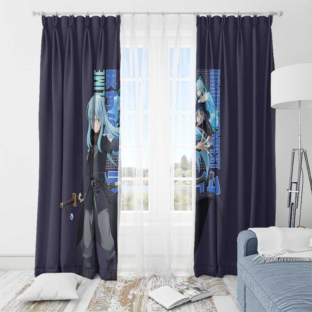 Rimuru Tempest V3 That Time I Got Reincarnated as a Slime Window Curtain Anime Style