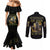 i-am-the-storm-reaper-sunflower-roses-wings-couples-matching-mermaid-dress-and-long-sleeve-button-shirt