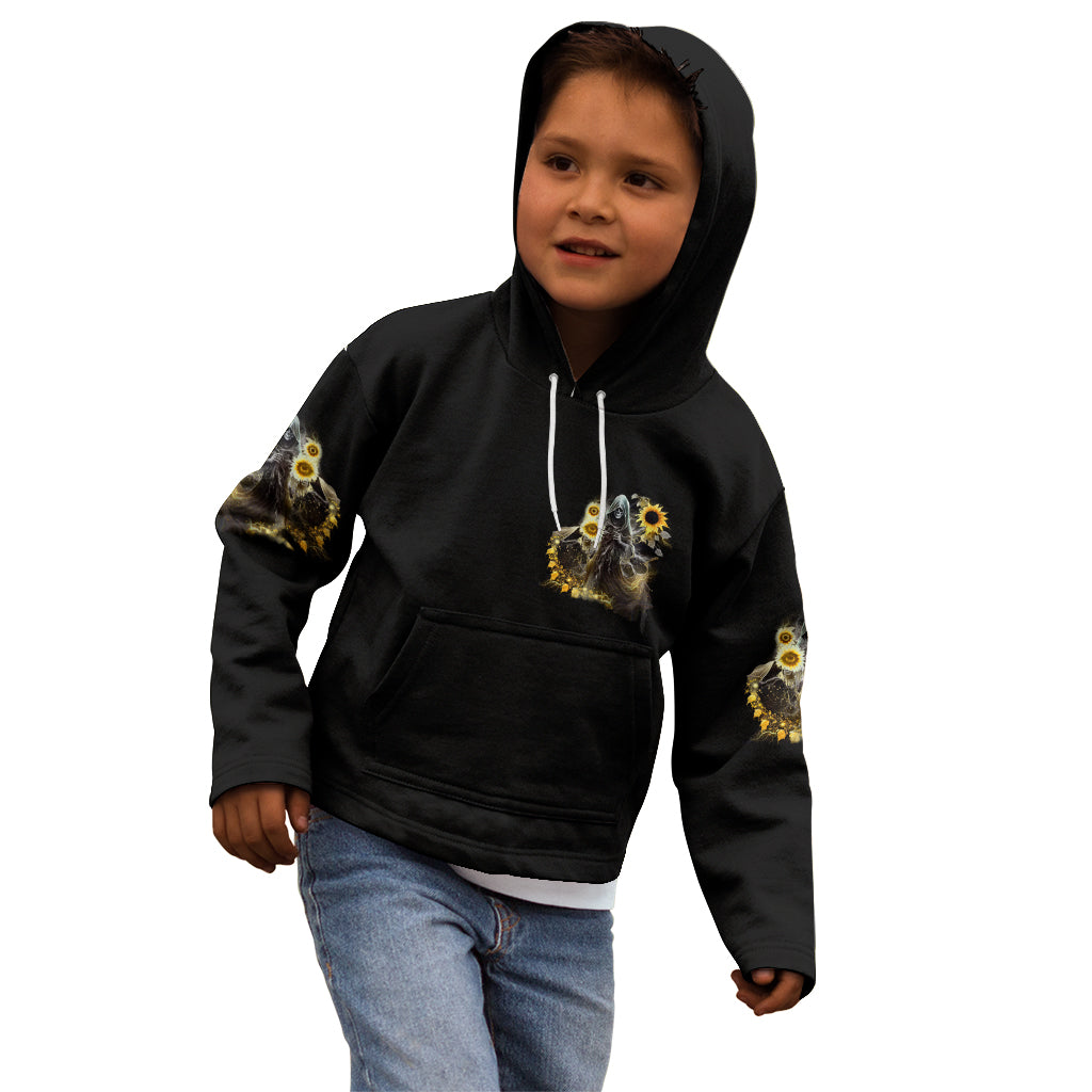 i-am-the-storm-reaper-sunflower-roses-wings-kid-hoodie