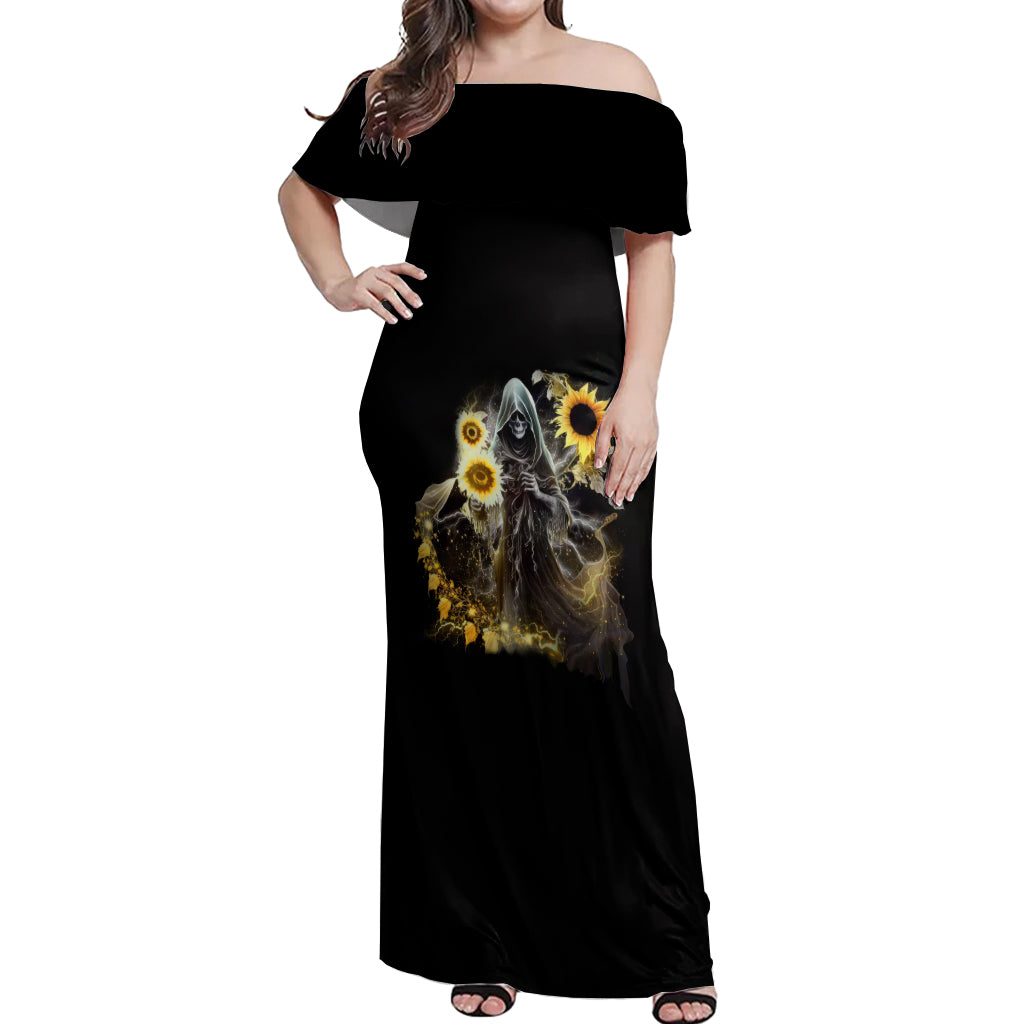 i-am-the-storm-reaper-sunflower-roses-wings-off-shoulder-maxi-dress