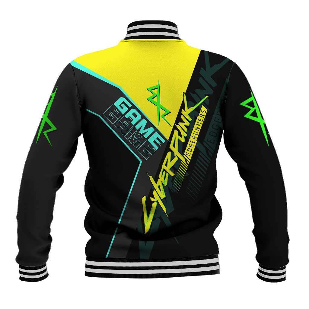 David Martinez Cyberpunk Edgerunners Baseball Jacket Futuristic Neon Anime Style