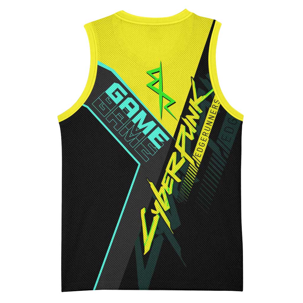 David Martinez Cyberpunk Edgerunners Basketball Jersey Futuristic Neon Anime Style