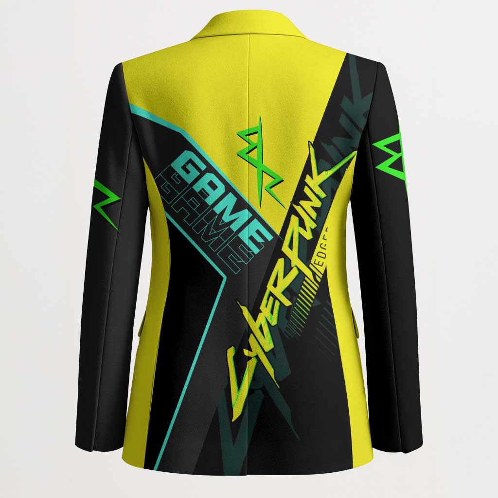 David Martinez Cyberpunk Edgerunners Blazer Futuristic Neon Anime Style