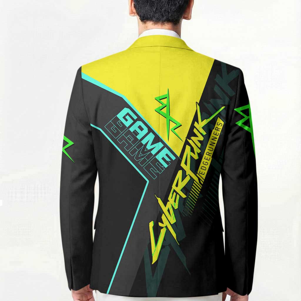 David Martinez Cyberpunk Edgerunners Blazer Futuristic Neon Anime Style
